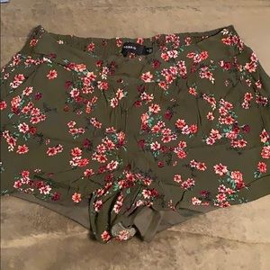 Floral shorts